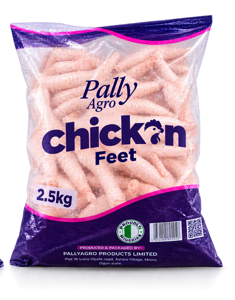 pally agro chicken feet 2.5kg pally agro chicken feet 2.5kg